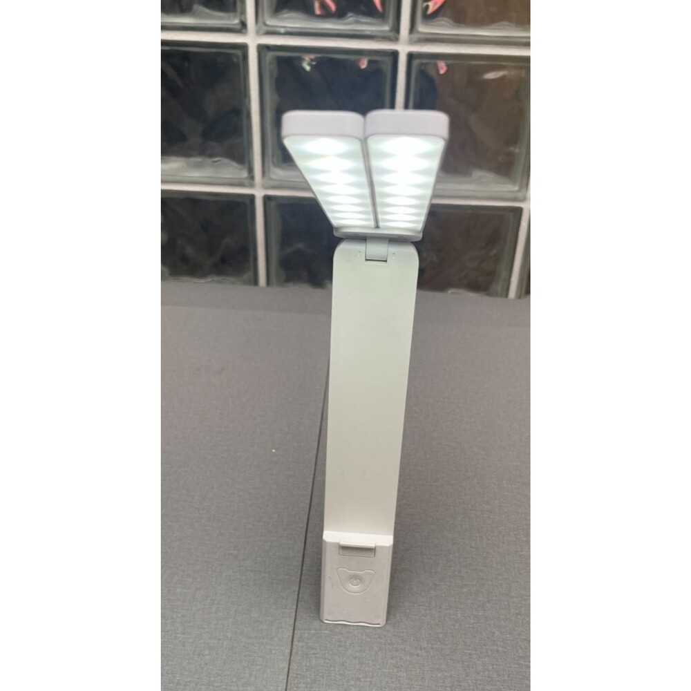 Rechargeable LED Desk Lamp, Foldable Portable Table Light with 3 Brightness Leve